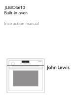 John Lewis JLBIOS610 User manual