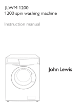 John Lewis JLWM 1200 User manual