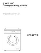 John Lewis JLWM1407 User manual