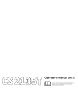Jonsered CS 2135T User manual
