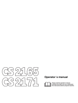 Jonsered CS 2171WH User manual
