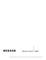 Jonsered GC2236 User manual