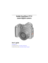 Kodak P712 - Easyshare 7.1MP Digital Camera User manual