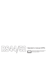 Jonsered RS 52 User manual