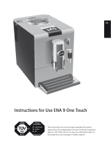 Jura ENA 9 ONE TOUCH User manual