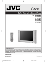 JVC AV27F485 - Flat Stereo Television User manual