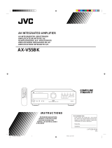 JVC AX-V55BK User manual
