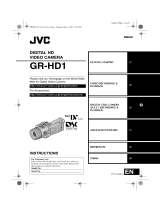 JVC GR-HD1 User manual