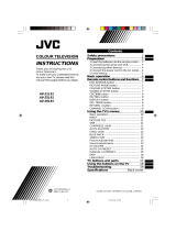 JVC AV-21L91 User manual