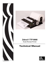 Zebra Technologies TTP 8000 User manual