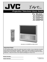 JVC AV-56WP55 User manual