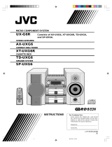 JVC XT-UXG6R User manual