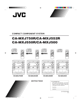 JVC MX-J500UT User manual