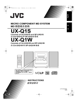 JVC SP-UXQ1W User manual