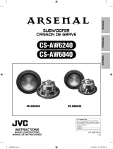 JVC Arsenal CS-AW6040 User manual