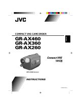 JVC GR-AX360 User manual