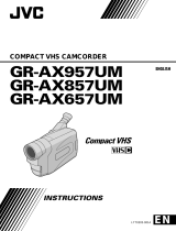 JVC GR-AX657UM User manual