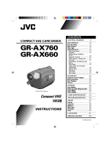 JVC GR-AX660 User manual