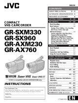 JVC GR-SXM330 User manual