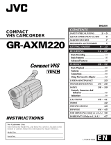 JVC GR-AXM220 User manual