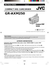 JVC GR-AXM250 User manual