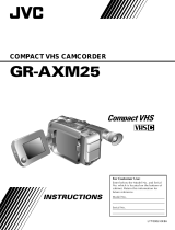 JVC GR-AXM25 User manual