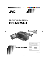 JVC GR-AXM4U User manual