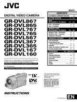 JVC GR-DVL865 User manual