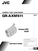 JVC GR-AXM511U User manual