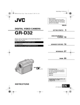 JVC GR-D32 User manual