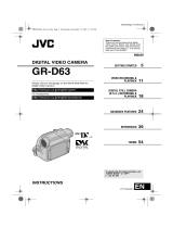 JVC GR-D63 User manual