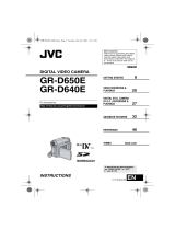 JVC GR-D640E User manual