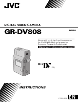 JVC GR-DV808 User manual