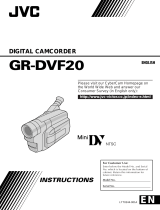 JVC GR-DVF20 User manual