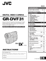 JVC GR-DVF31 User manual