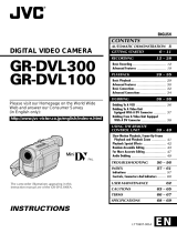 JVC CAMESCOPE GR-DVL100 User manual