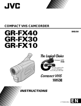 JVC GR-FX30 User manual