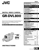 JVC GR-DVL800 User manual