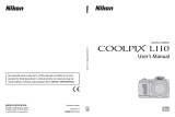 Nikon Coolpix L110 User manual