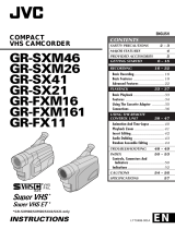 JVC GR-SX41 User manual