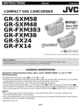 JVC GR-SX24 User manual