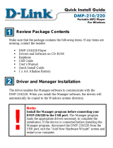 D-Link DMP-220 User manual