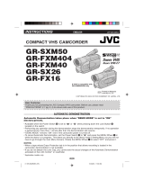 JVC GR-FXM404 User manual