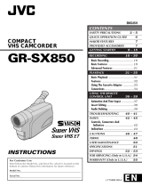 JVC GR-SX850 User manual