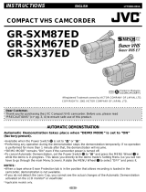 JVC GR-SX37ED User manual