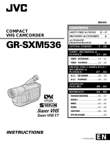 JVC GR-SXM536 User manual