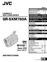 JVC GR-SXM760A User manual