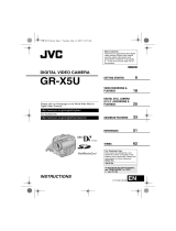 JVC GR-X5U User manual