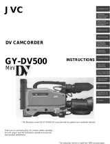 JVC GY-DV500 User manual