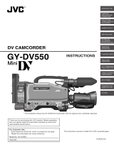 JVC GY-DV550U User manual